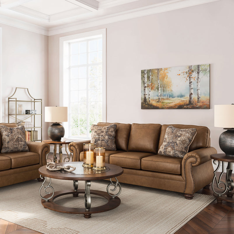 MATTHEW Canapea 3 locuri, perne decorative incluse, stofă