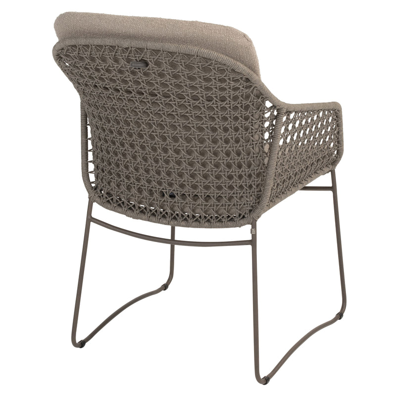 MORETTI Set mobilier terasă/grădină, 6 scaune și masă