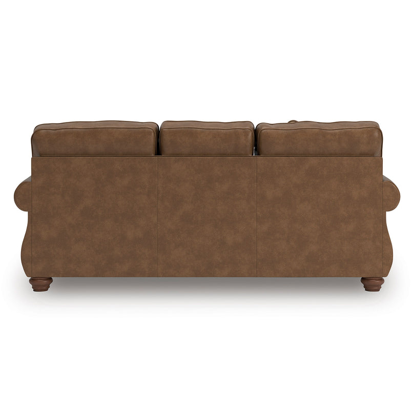 MATTHEW Canapea 3 locuri, perne decorative incluse, stofă