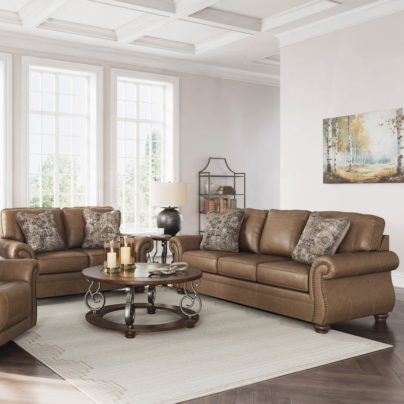 MATTHEW Canapea 3 locuri, perne decorative incluse, stofă