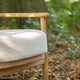 BOHO Set mobilier terasă/grădină, 2 fotolii, canapea și măsuță
