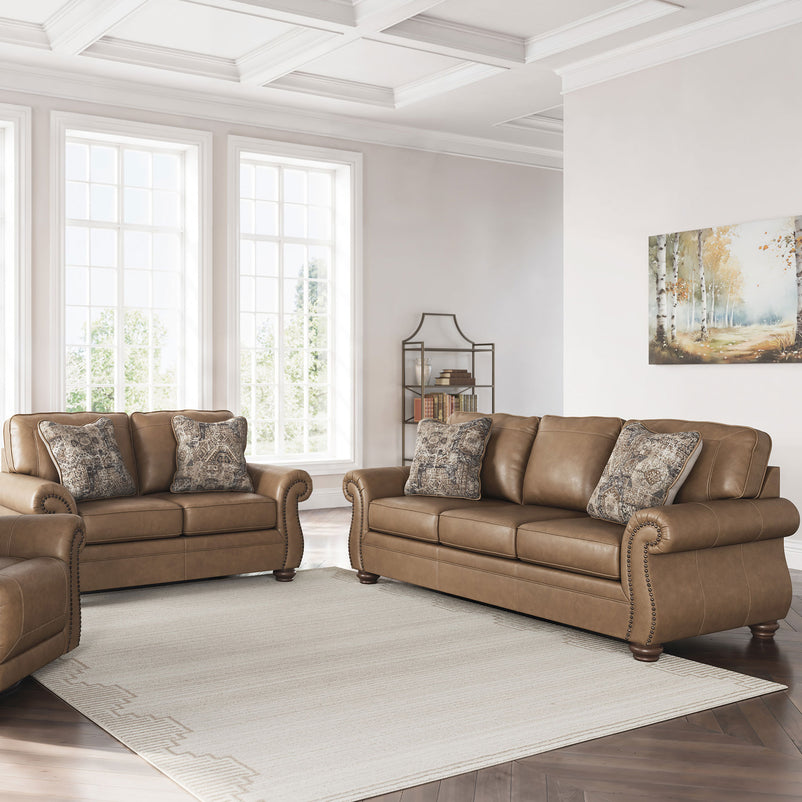 MATTHEW Canapea 3 locuri, perne decorative incluse, stofă