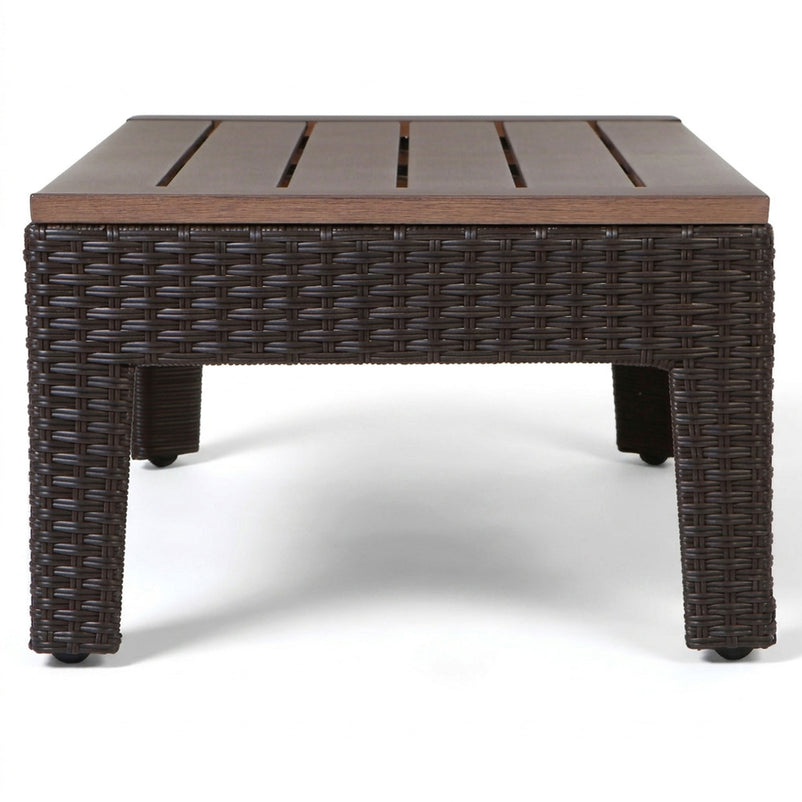 TYLER Set mobilier terasă/grădină, 2 fotolii, canapea și măsuță