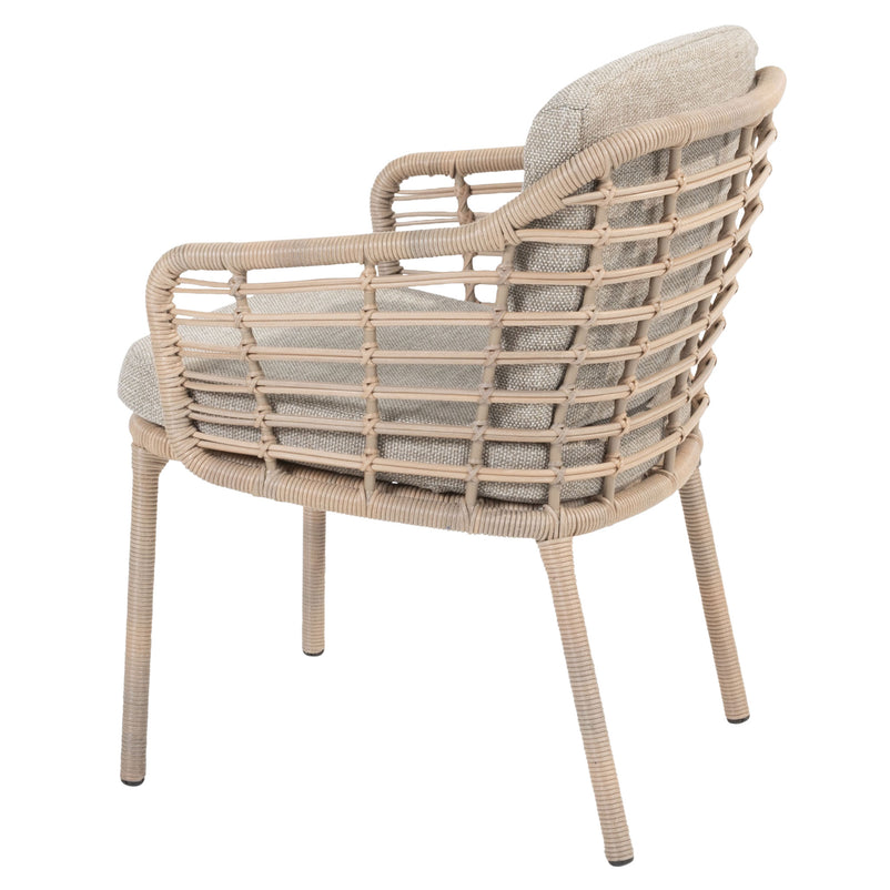 COMO Set mobilier terasă/grădină, 6 scaune și masă