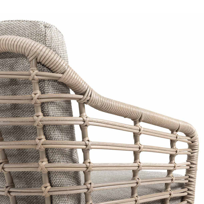 COMO Set mobilier terasă/grădină, 6 scaune și masă