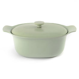 BERGHOFF Tigaie cu mânere și capac, fontă, D.28cm