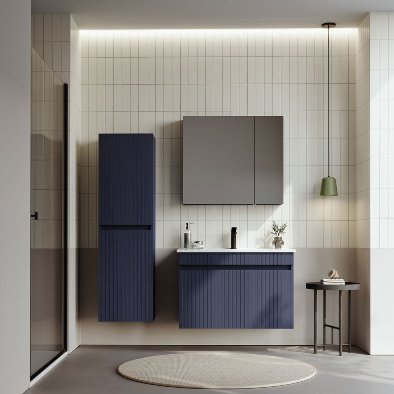 TIVOLI Set mobilier baie, mască lavoar, lavoar, oglindă, dulap
