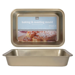 BAKERY Tavă cuptor, inox, L.30cm