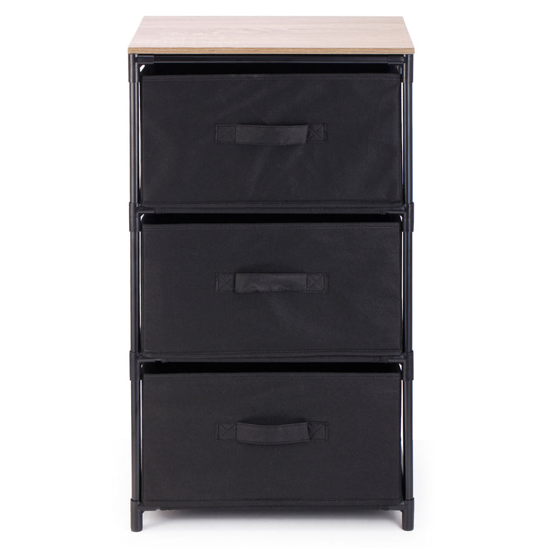 HOME PLUS  Suport 3 coșuri pânză