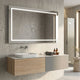 FONTANA/RADIANCE Set mobilier baie, mască lavoar, lavoar, top, oglindă LED