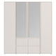 KASPAR Dulap 4 uși, 4 sertare