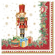 CHRISTMAS TEDDY Set șervețele