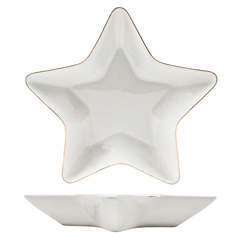 STAR Platou servire, ceramică, L.30cm