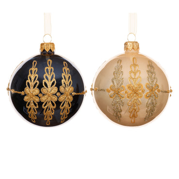 OXFORD Set 2 globuri, sticlă