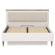 PRISCILLA Pat tapițat, 160x200cm, somieră rabatabilă inclusă