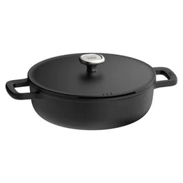 PHANTOM Oală cu capac, aluminiu, D.28cm