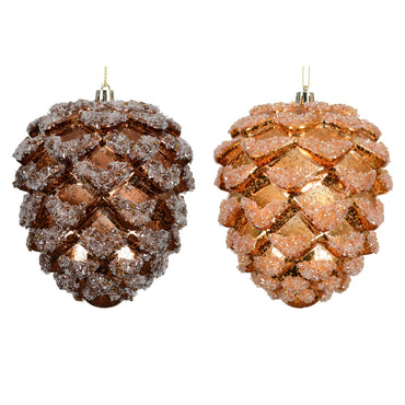 PINECONE Set 2 ornamente