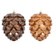 PINECONE Set 2 ornamente