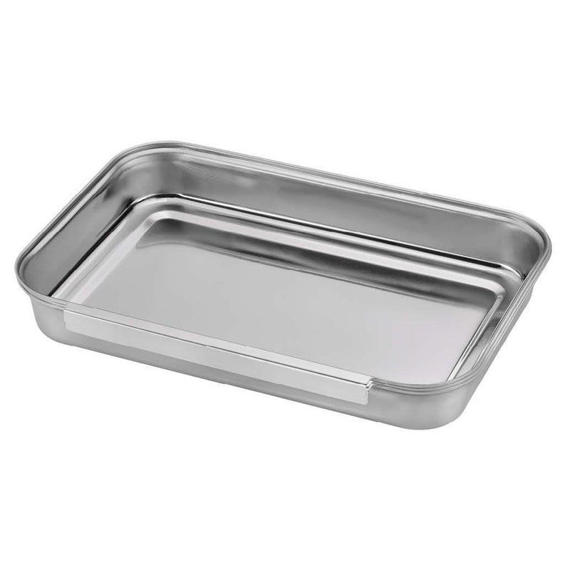 PANDO Set 3 tăvi, inox, L.22cm