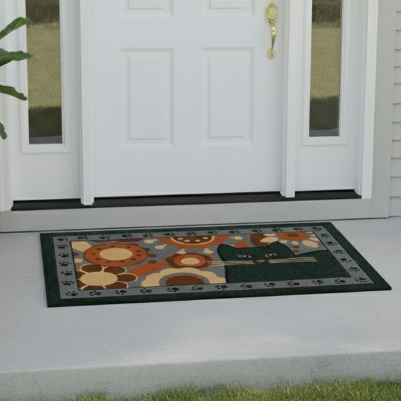 GATTO CERCHI Covoraș intrare, 40x68cm