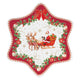 CHRISTMAS HERITAGE Platou servire