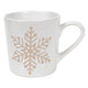 SNOWFLAKE Cană, ceramică, 350ml