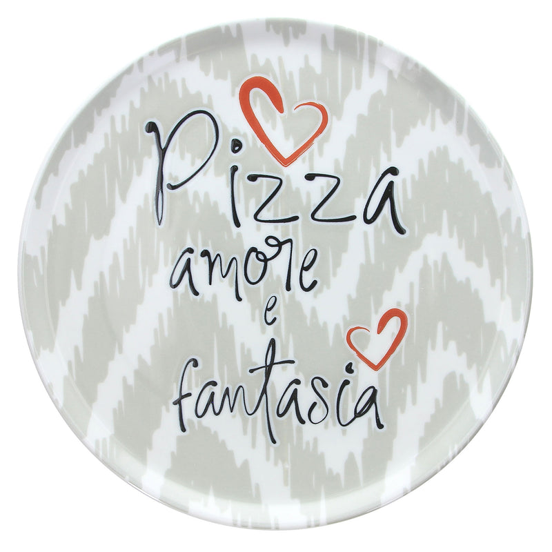 CINZIA Farfurie pizza, porțelan, D.33cm