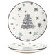 SNOWFLAKE TREE Farfurie fel principal, ceramică, D.26.5cm