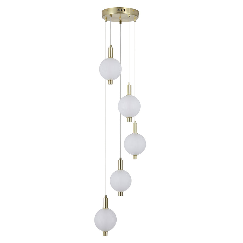 LUMINIQUE Lustră 5x23W LED