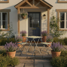 LIMONE Set mobilier terasă/grădină, 2 scaune și masă