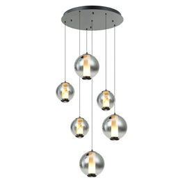 ENNOR Lustră 6x10W LED+6x3W LED