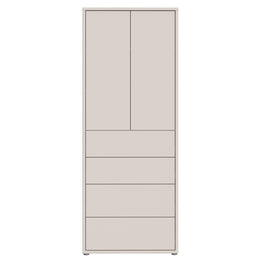 TELLER Dulap 2 uși, 4 sertare