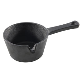 WOOD Oală cu mâner, fontă, D.17cm