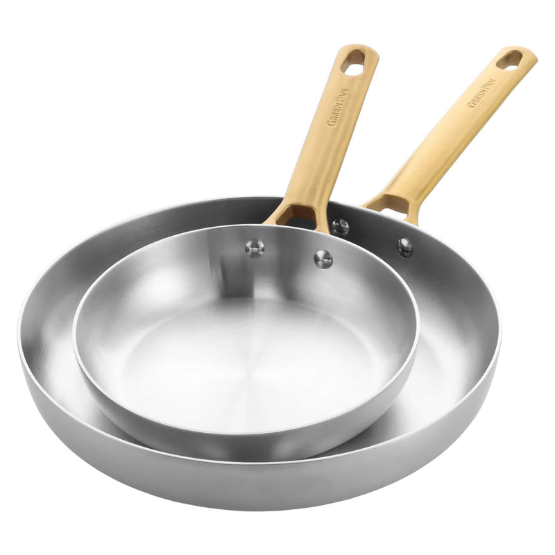 PADOVA Set 2 tigăi, inox, D.20/28cm