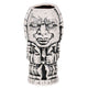 CRAZY Cană tiki, ceramică, 620ml