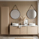 ARTEMIDE/HORIK/SANSA  Set mobilier baie, mască lavoar, lavoar, top, 2 oglinzi, dulap înalt