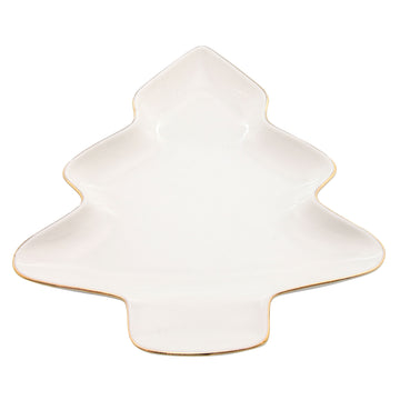 TREE Platou servire, ceramică, L.20cm de la Mobexpert