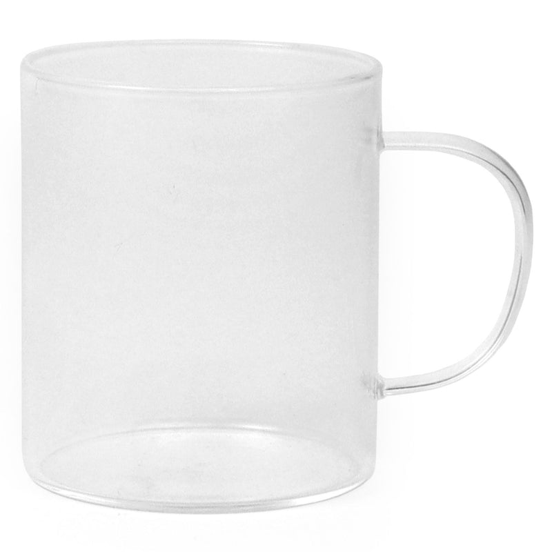 MEDITERRANEA Set 3 cani, sticlă borosilicată, 150ml