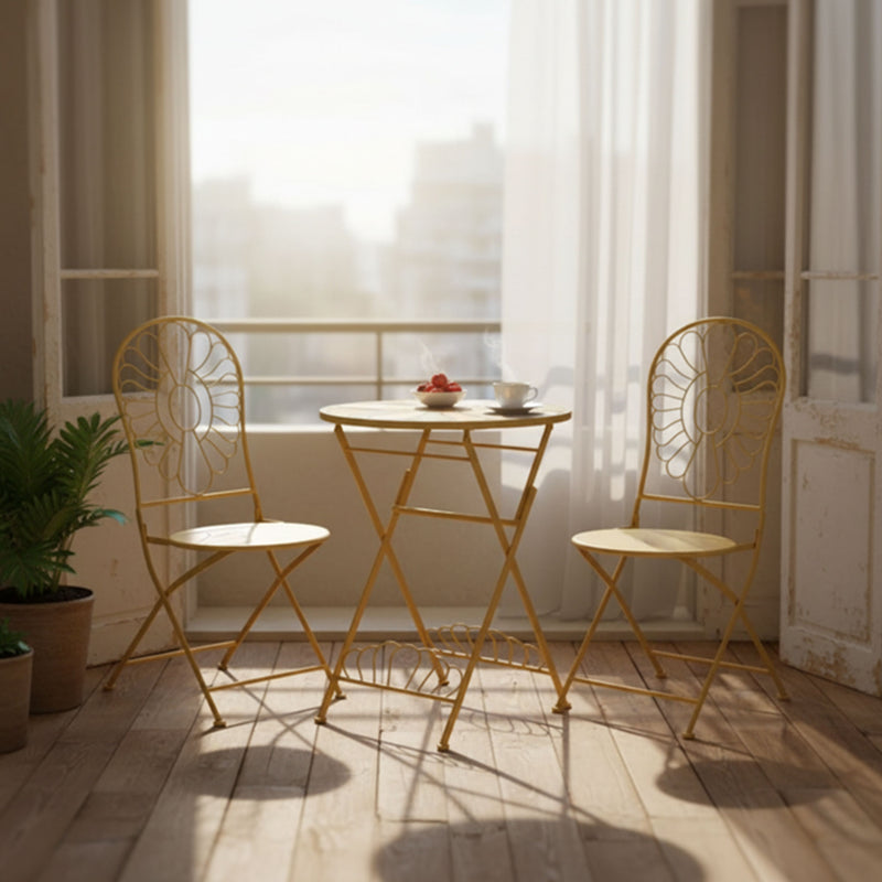 PRATO Set mobilier terasă/grădină, 2 scaune și masă