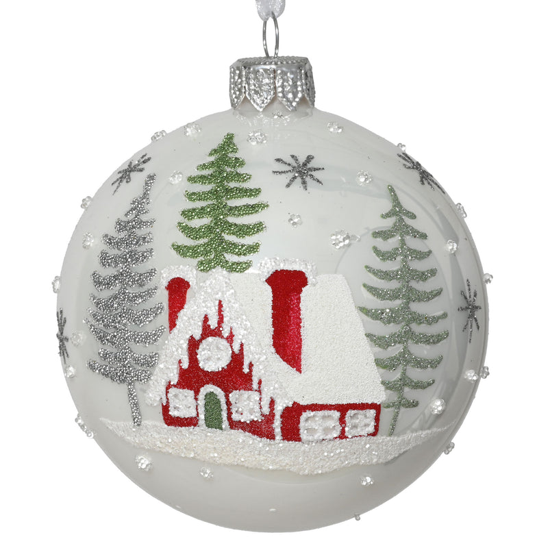 HOUSE Glob, sticlă, D.8cm