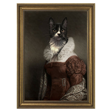 LADY CAT Tablou