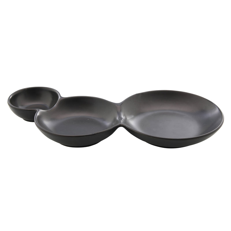 PARTY Platou servire, porțelan, L.24cm