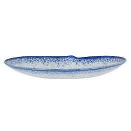 MURANO COBALTO Platou, sticlă, L.27cm