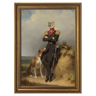 HUNTER CAT Tablou