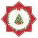 CHRISTMAS HERITAGE Platou servire