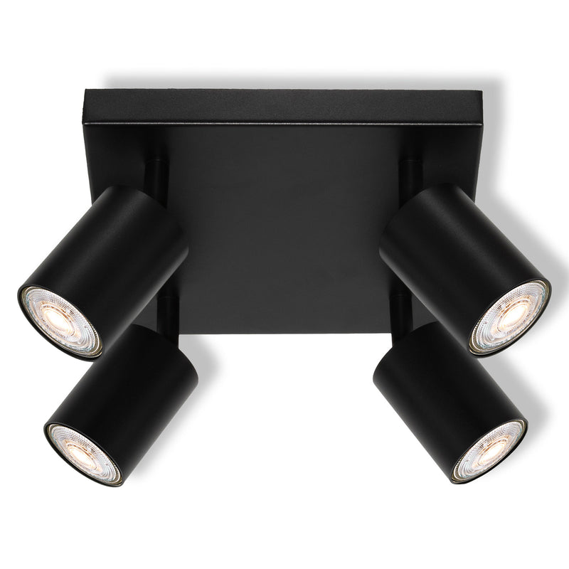 ELEMENTAL Plafonieră 4x6W GU10