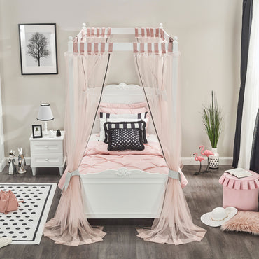 COLETTE Perdea tull pentru pat baldachin