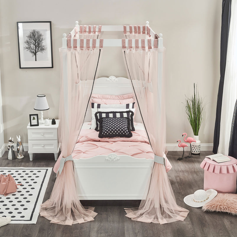 COLETTE Perdea tull pentru pat baldachin