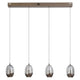 SEEDS Lustră 4x42W LED