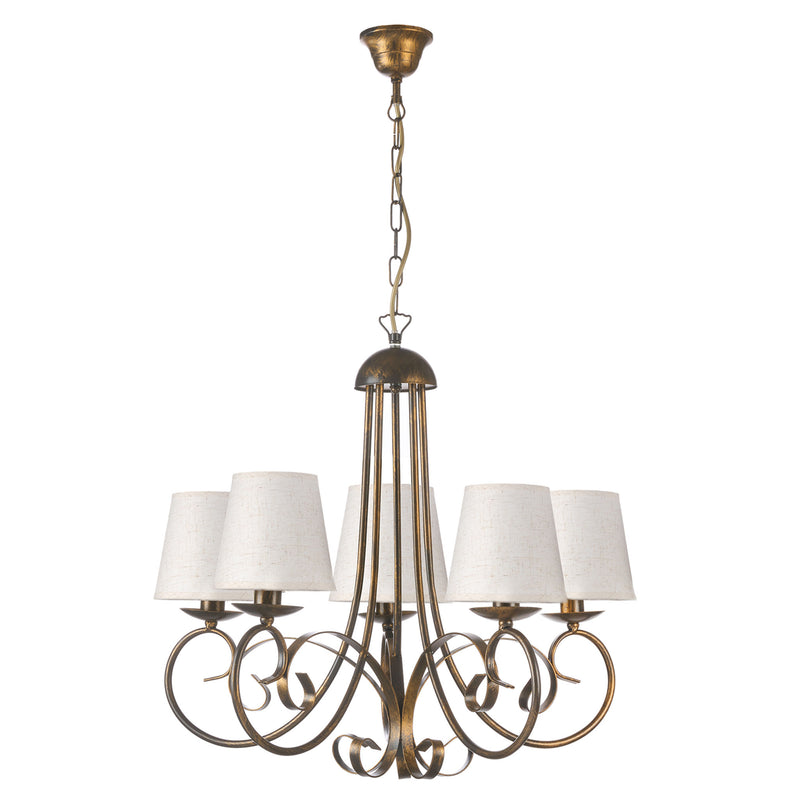 POMPEI Lustră 5x6W E14